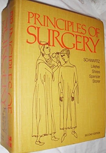 Shwartz, Seymour (617) Principles of Surgery, Second Edition (1974, McGraw-Hill, HC)