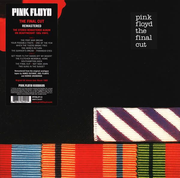 Pink Floyd – The Final Cut (New, 2016 Remastered, 180g)