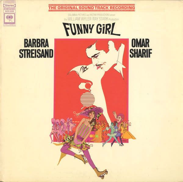 Barbra Streisand, Omar Sharif – Funny Girl (The Original Sound Track Recording) (VG, 1968, LP, Columbia Masterworks – BOS 3220)