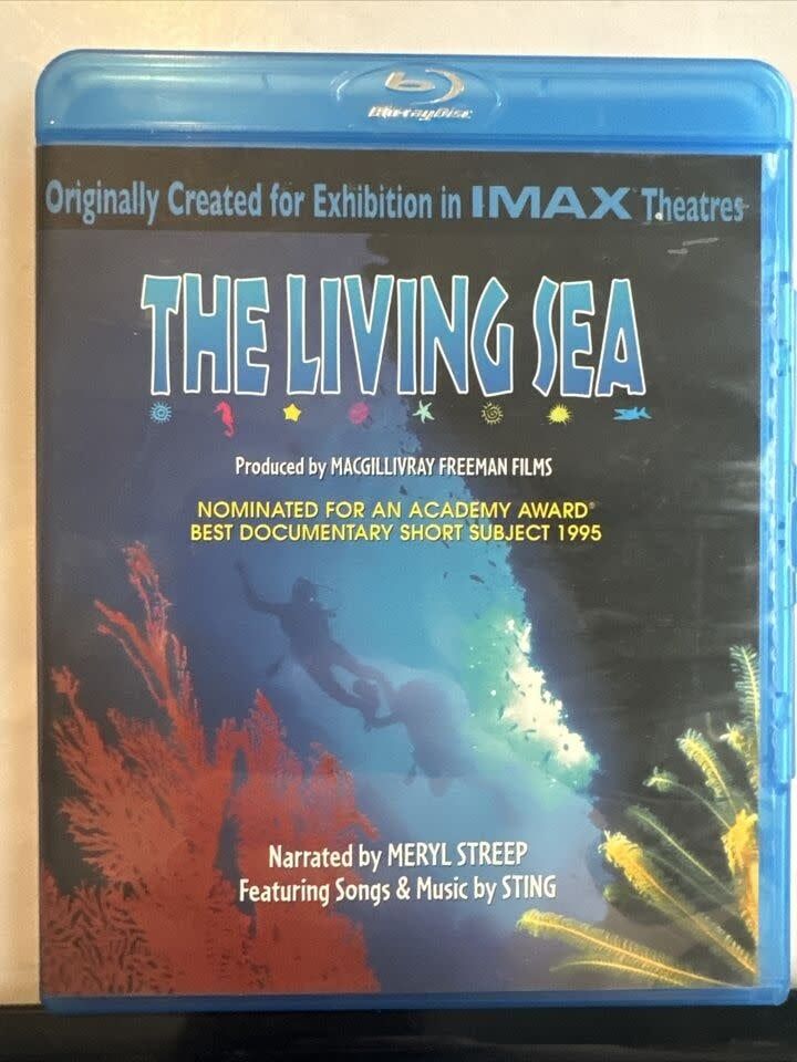 The Living Sea (1995) (Blu-ray) Meryl Streep Sting