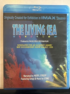 The Living Sea (1995) (Blu-ray) Meryl Streep Sting