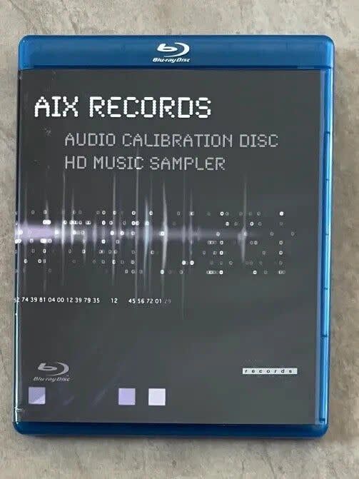 AIX Records - Blu-Ray Audio Calibration Disc and HD Music Sampler (Blu-ray)