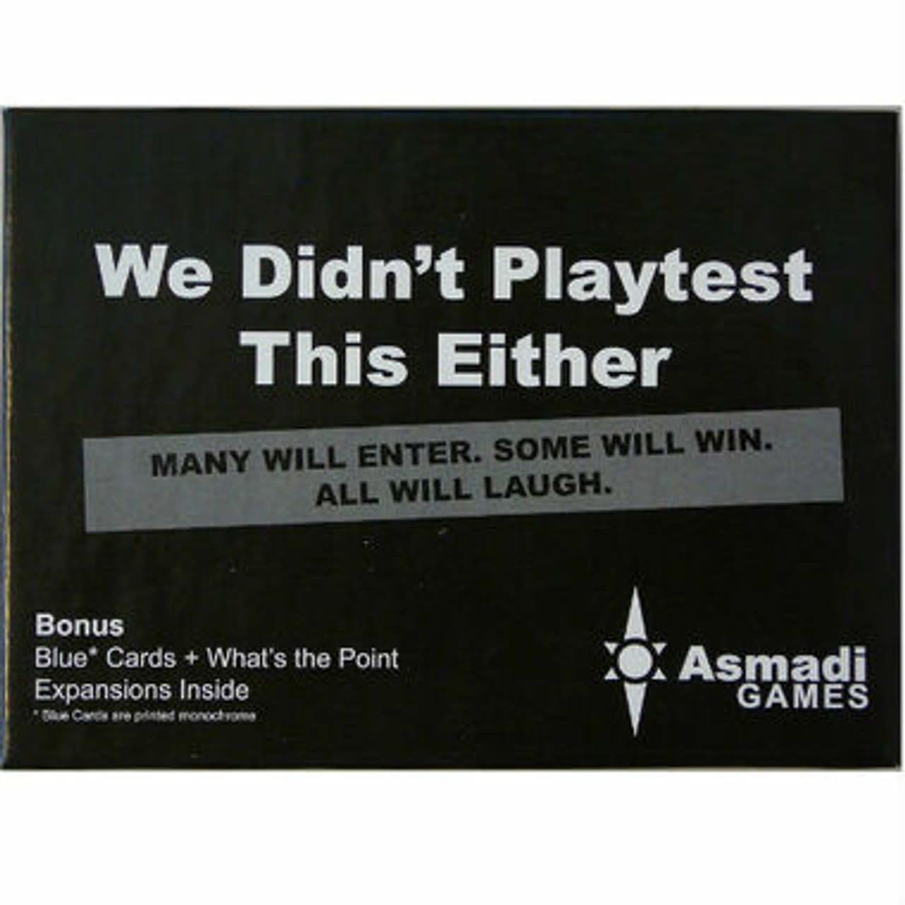 We Didn't Playtest This Either (BG)