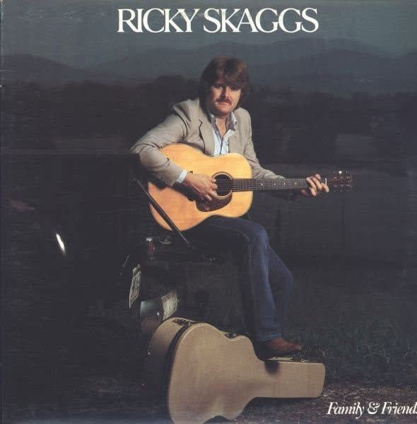 Ricky Skaggs – Family &amp; Friends (VG, 1982, Lp, Stony Plain Records – SPL 1050)