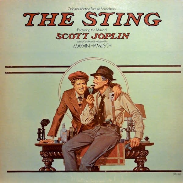 Marvin Hamlisch / Scott Joplin – The Sting Original Motion Picture Soundtrack (VG, LP, MCA Records – MCA-2040)