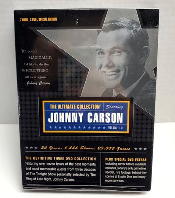 Johnny Carson The Ultimate Collection Volumes 1-3 (3xDVD)