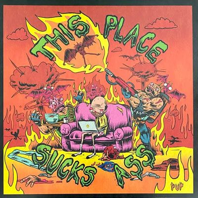 Pup – This Place Sucks Ass (New, LP, 2020, Little Dipper – 8910069)