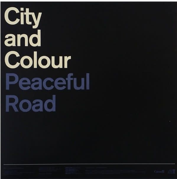 City And Colour ‎– Peaceful Road / Rain (LP, New)