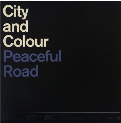 City And Colour ‎– Peaceful Road / Rain (LP, New)