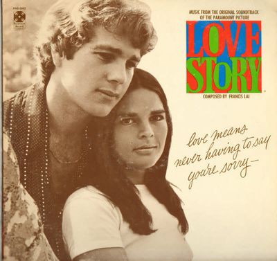 Francis Lai – Love Story Music From The Original Soundtrack (VG, 1970, LP, Paramount Records – PAS-6002)