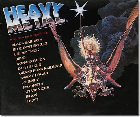 Various – Heavy Metal - Music From The Motion Picture (VG, 1981, 2LP, Asylum Records – DP-90004)