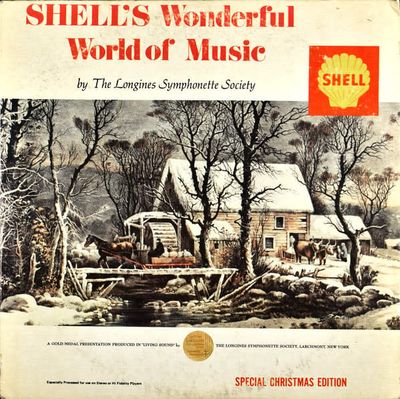 The Longines Symphonette – Shell's Wonderful World Of Music - Special Christmas Edition (VG, 1970, 2LP, LWSH 5/LWSH 6)