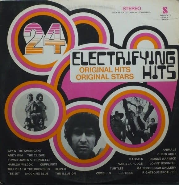 Various – 24 Electrifying Hits (VG, 1969, LP, Syndicate Product – SH 930)