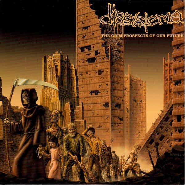 DisSystema – The Grim Prospects Of Our Future (VG+, 2005, LP, Putrid Filth Conspiracy – PFC 042, Sweden)