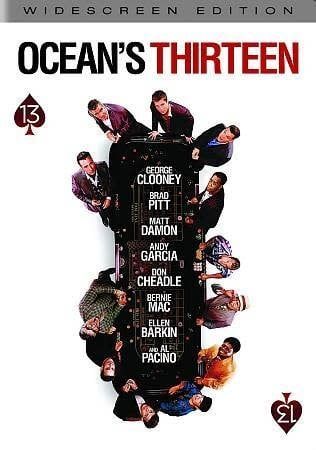 Ocean's Thirteen (2007) (CRI, DVD) George Clooney