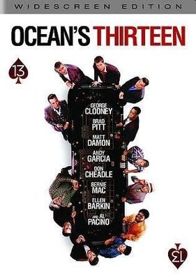 Ocean's Thirteen (2007) (CRI, DVD) George Clooney