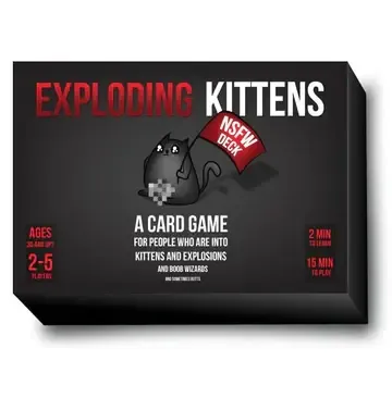 Exploding Kittens: NSFW Edition (Card Game)