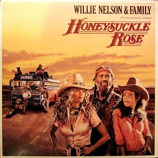 Willie Nelson &amp; Family – Honeysuckle Rose (VG, 1980, 2LP, Columbia – S2 36752)