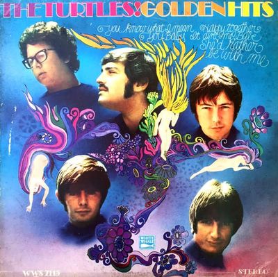 The Turtles – Turtles' Golden Hits (VG, 1967, LP, Stereo, White Whale – WWS 7115)