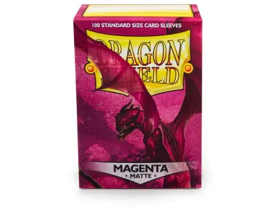 Sleeves: Dragon Shield Matte Magenta (100)