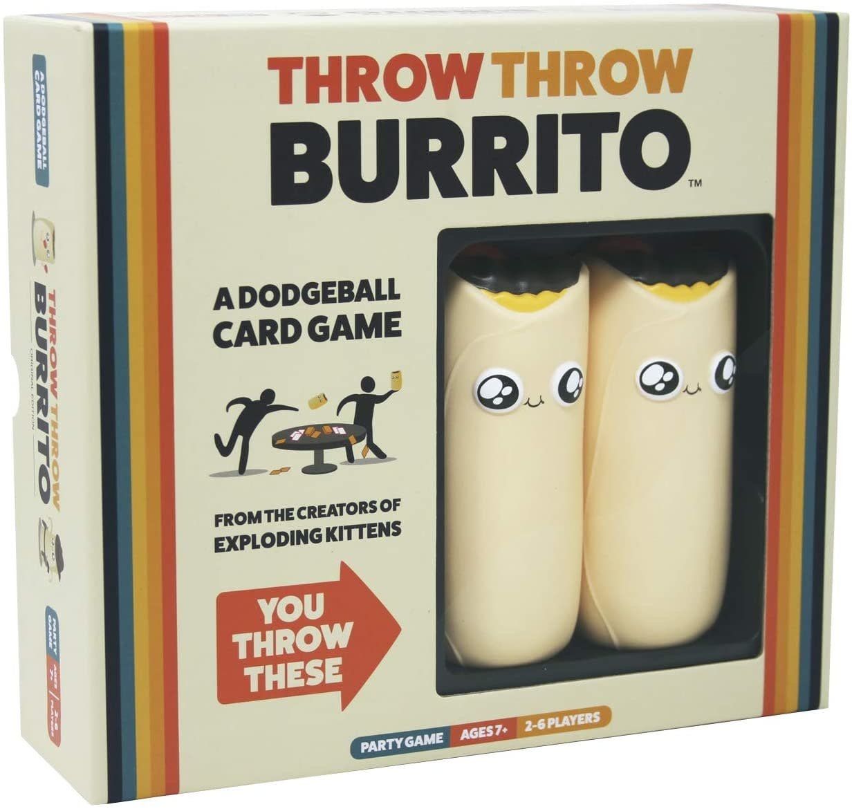 Throw Throw Burrito: A Dodgeball Card Game