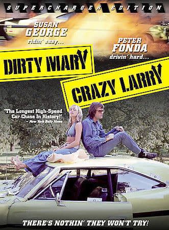Dirty Mary, Crazy Larry (1974) (ACT, DVD) Susan George Peter Fonda