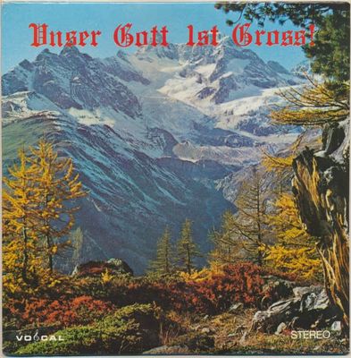 German Church Of God – Unser Gott Ist Gross! (Botschaft Des Heils No. 5) (FACTORY SEALED, Vocal, IRC) DSG