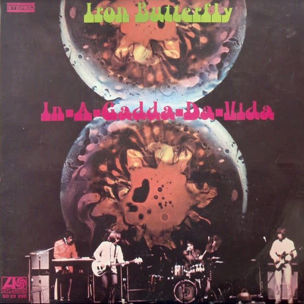 Iron Butterfly – In-A-Gadda-Da-Vida (VG, LP, ATCO Records – SD 33-250)