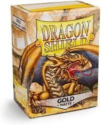 Sleeves: Dragon Shield Matte Gold (100)