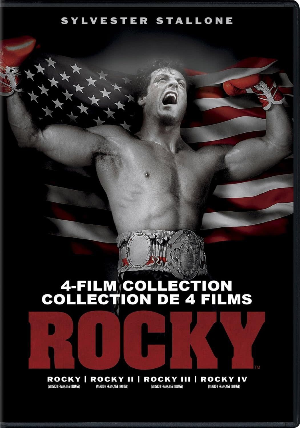 Rocky 4-Film Collection: Rocky / Rocky II / Rocky III / Rocky IV (Factory Sealed, DVD)