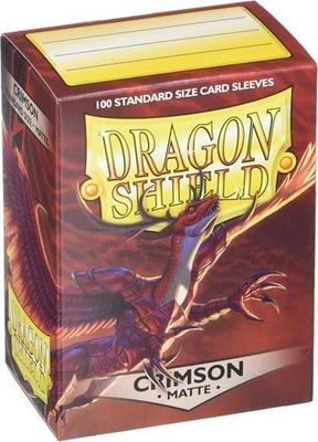 Dragon Shield Matte Crimson (100)