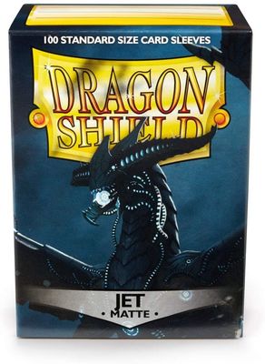 Sleeves: Dragon Shield Matte Jet (100)