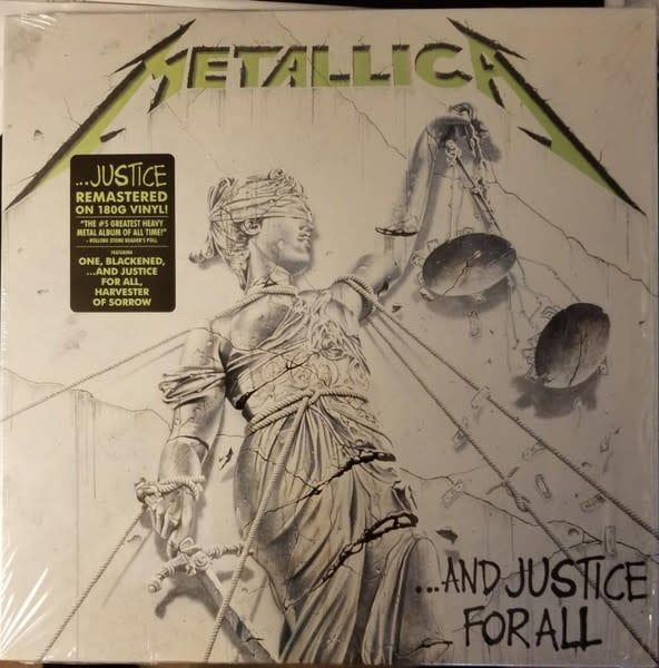 Metallica – ...And Justice For All (New 2LP, 2018 Remaster)