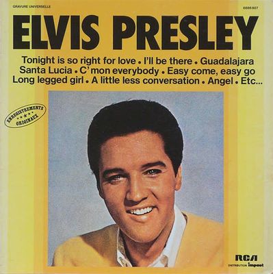 Elvis Presley – Elvis Presley (VG, 1977, 6886 807, France)