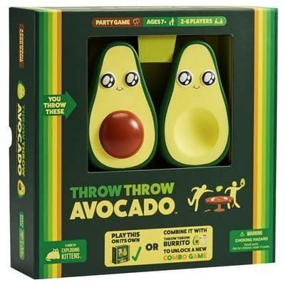 Throw Throw Avocado: A Dodgeball Card Game