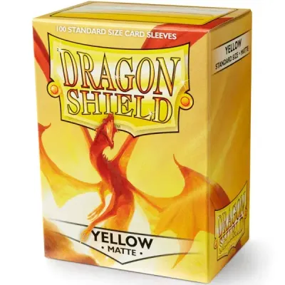 Sleeves: Dragon Shield Matte Yellow (100)