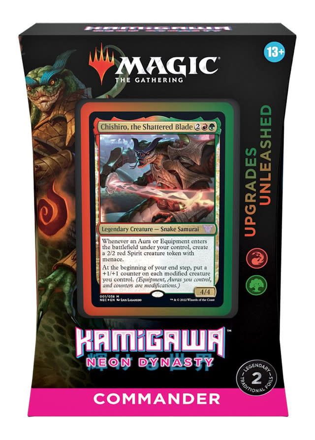 Kamigawa Neon Dynasty Commander Deck Upgrades Unleashed