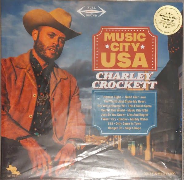 Charley Crockett – Music City USA (New, 2LP, Son Of Davy – SOD-10, 2021)