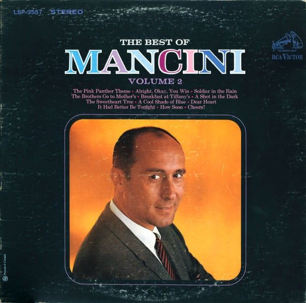 Henry Mancini – The Best Of Mancini Volume 2 (VG, 1966, LP, Stereo, RCA Victor – LSP 3557, Canada)