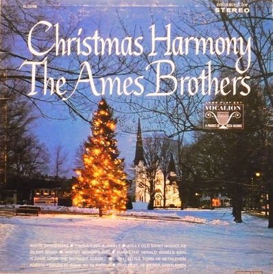 The Ames Brothers - The Sounds Of Christmas Harmony (G, 1957, LP, Coral – CRL 57166)