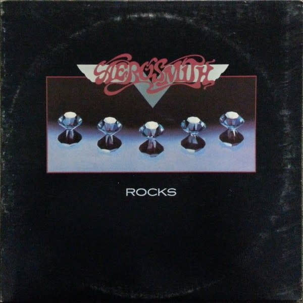 Aerosmith – Rocks (VG, 1976, LP, Textured Cover, Columbia – PC 34165) SCAZ