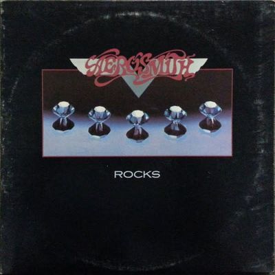 Aerosmith – Rocks (VG, 1976, LP, Textured Cover, Columbia – PC 34165) SCAZ