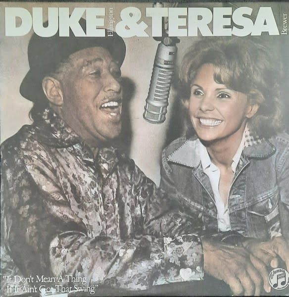 Duke Ellington &amp; Teresa Brewer – It Don't Mean A Thing If It Ain't Got That Swing (VG+, 1981, LP, Reissue, Columbia – PC 37340)