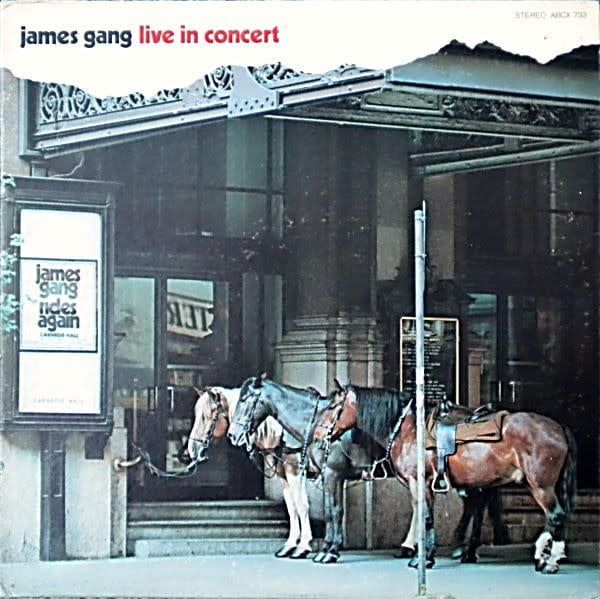 James Gang (Joe Walsh) – Live In Concert (VG, 1971, LP, ABC Records – ABCX 733, USA) SCAZ