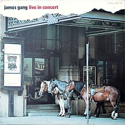 James Gang (Joe Walsh) – Live In Concert (VG, 1971, LP, ABC Records – ABCX 733, USA) SCAZ