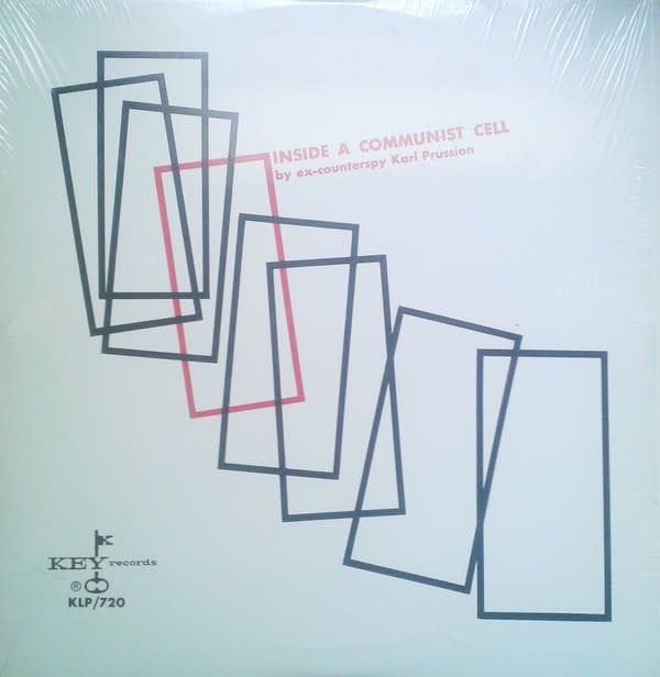 Karl Prussion ‎– Inside A Communist Cell (FACTORY SEALED, 1961, LP, Key Records ‎– KLP/720) DSG