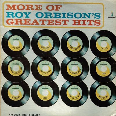 Roy Orbison – More Of Roy Orbison's Greatest Hits (G+, 1964, LP, Mono, Monument – XM 8024)