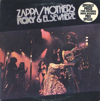 Frank Zappa / Mothers – Roxy &amp; Elsewhere (VG, 1974, 2LP, DiscReet – 2DS 2202)