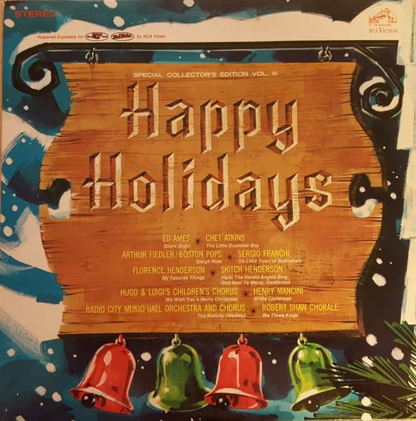 Various – Happy Holidays Special Collector's Edition Vol III (VG, 1967, LP, RCA Victor – PRS-255)