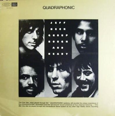 Jeff Beck Group – Rough And Ready (VG, 1972, Quadraphonic, Epic – EQ 30973)